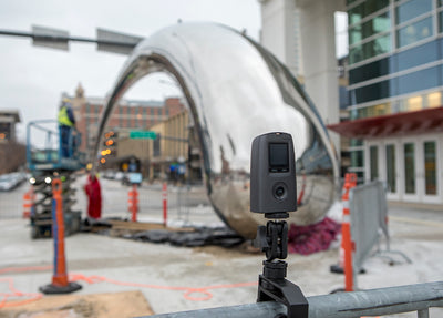 Mayo Civic Center Sculpture Installation, Brinno Time Lapse, an Expression in Rochester, MN