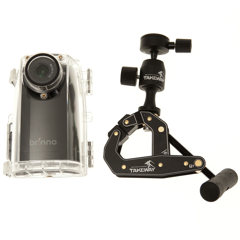 Brinno BCC200 Time Lapse Camera Bundle with Takeway Clamp