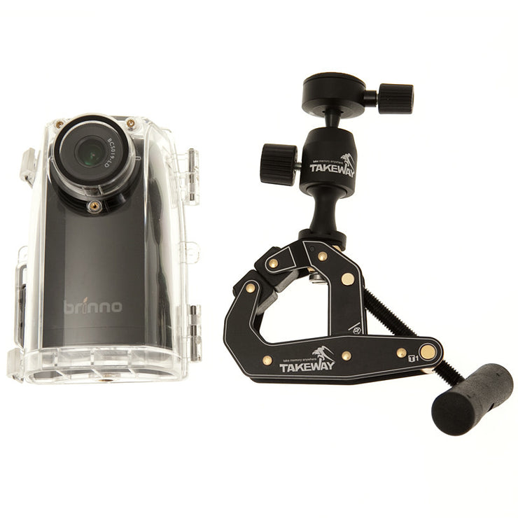 Brinno TLC 200T Time Lapse Camera Bundle with Takeaway Clamp - TimeLapseCameras