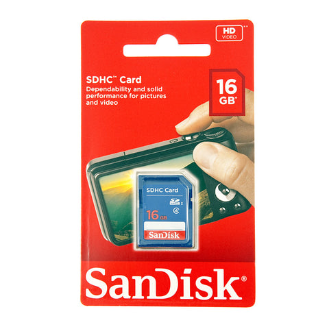 SanDisk 16GB SD Card - TimeLapseCameras