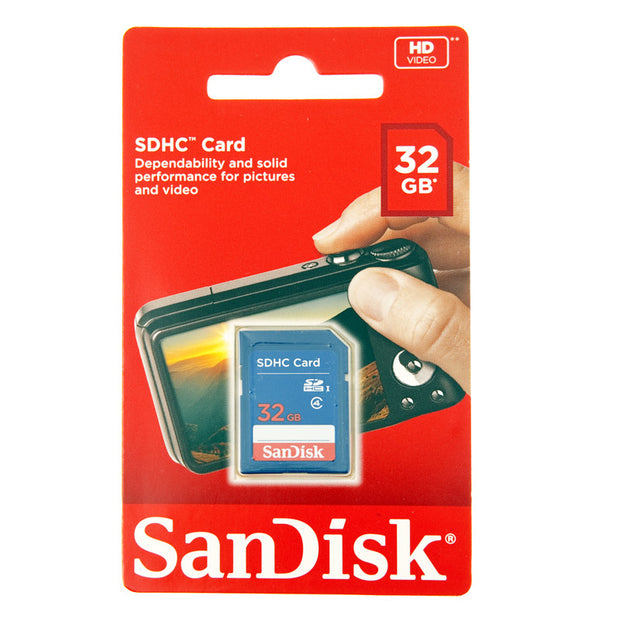 SanDisk 32GB SD Card - TimeLapseCameras